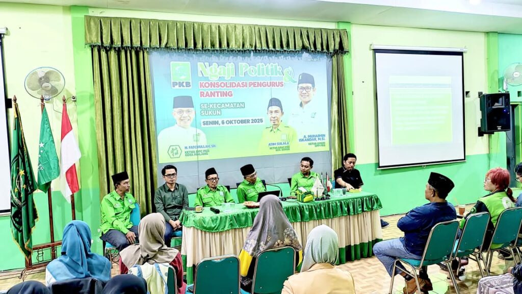 Ngaji Politik DPC PKB Kota Malang Tekankan Konsolidasi dan Pengawalan Kebijakan Publik