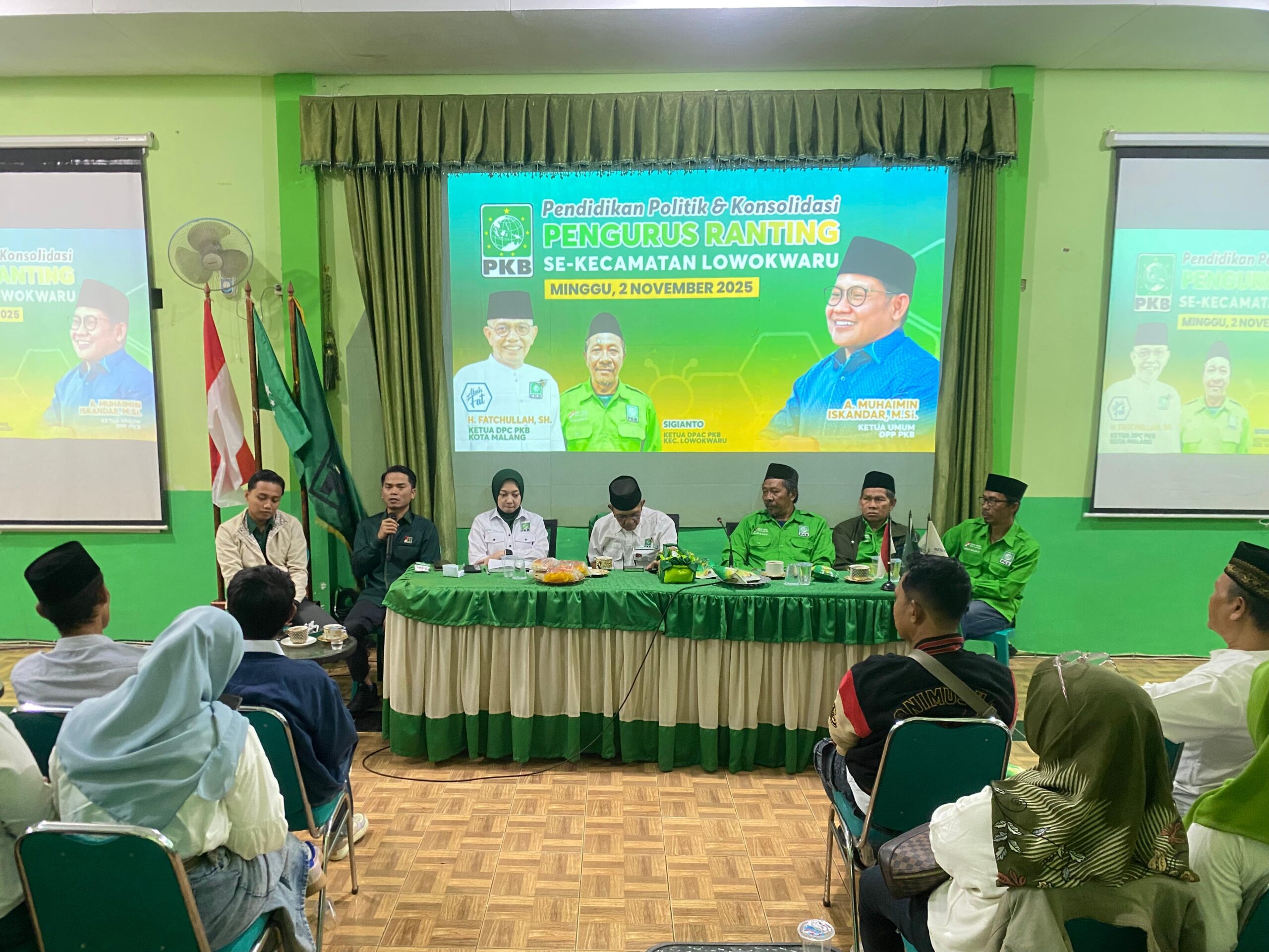 Ketua Fraksi PKB DPRD Kota Malang Dampingi Ketua DPC PKB dalam Pendidikan Politik Kader Ranting se-Kecamatan Lowokwaru