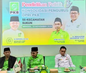 PKB Kota Malang Gelar Pendidikan Politik: Perkuat Kapasitas Kader Hingga Tingkat Akar Rumput